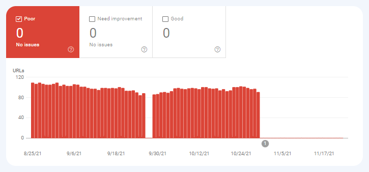 raport core web vitals